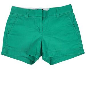 J. Crew 3.5" Classic Chino Short size 00 Green